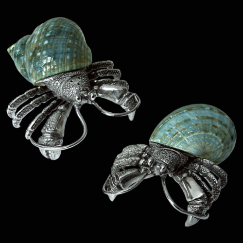 Hermit Crab Salt and Pepper Shakers (Pair)